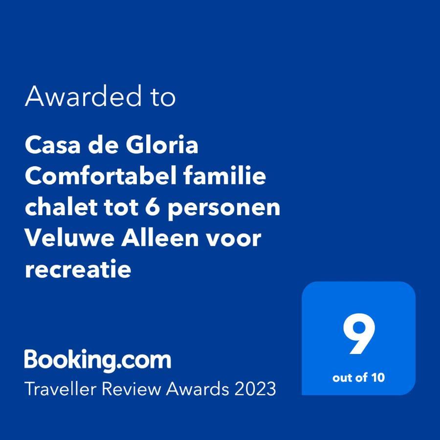 Comfortabel En Gezellig Familie Chalet Tot 6 Personen Op De Veluwe Bungalowpark De Kern Putten Zewnętrze zdjęcie